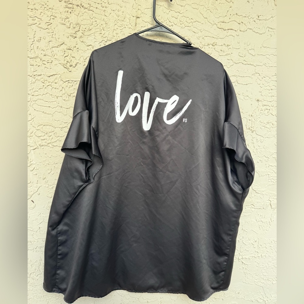 Victoria’s Secret Black Night Robe One Size fits all